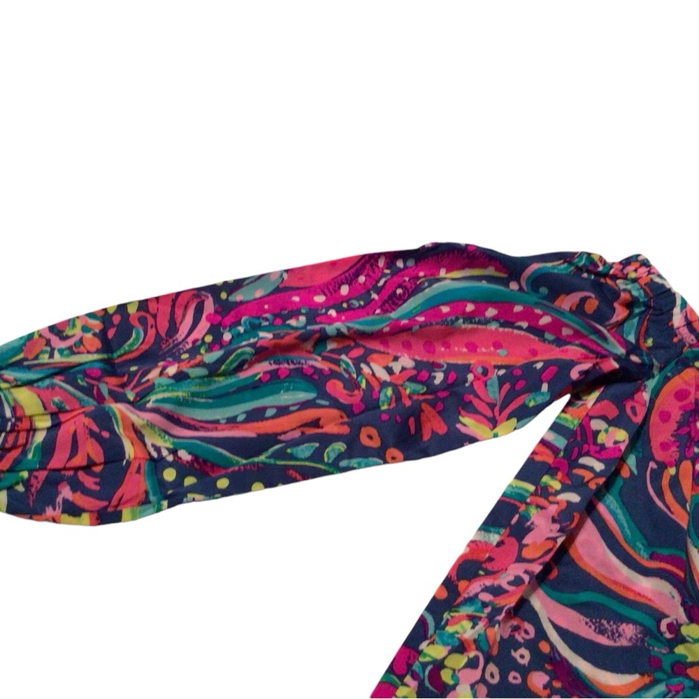 NWT Lilly Pulitzer Festive Off the Shoulder Shift dress ~Small - Picture 5 of 10